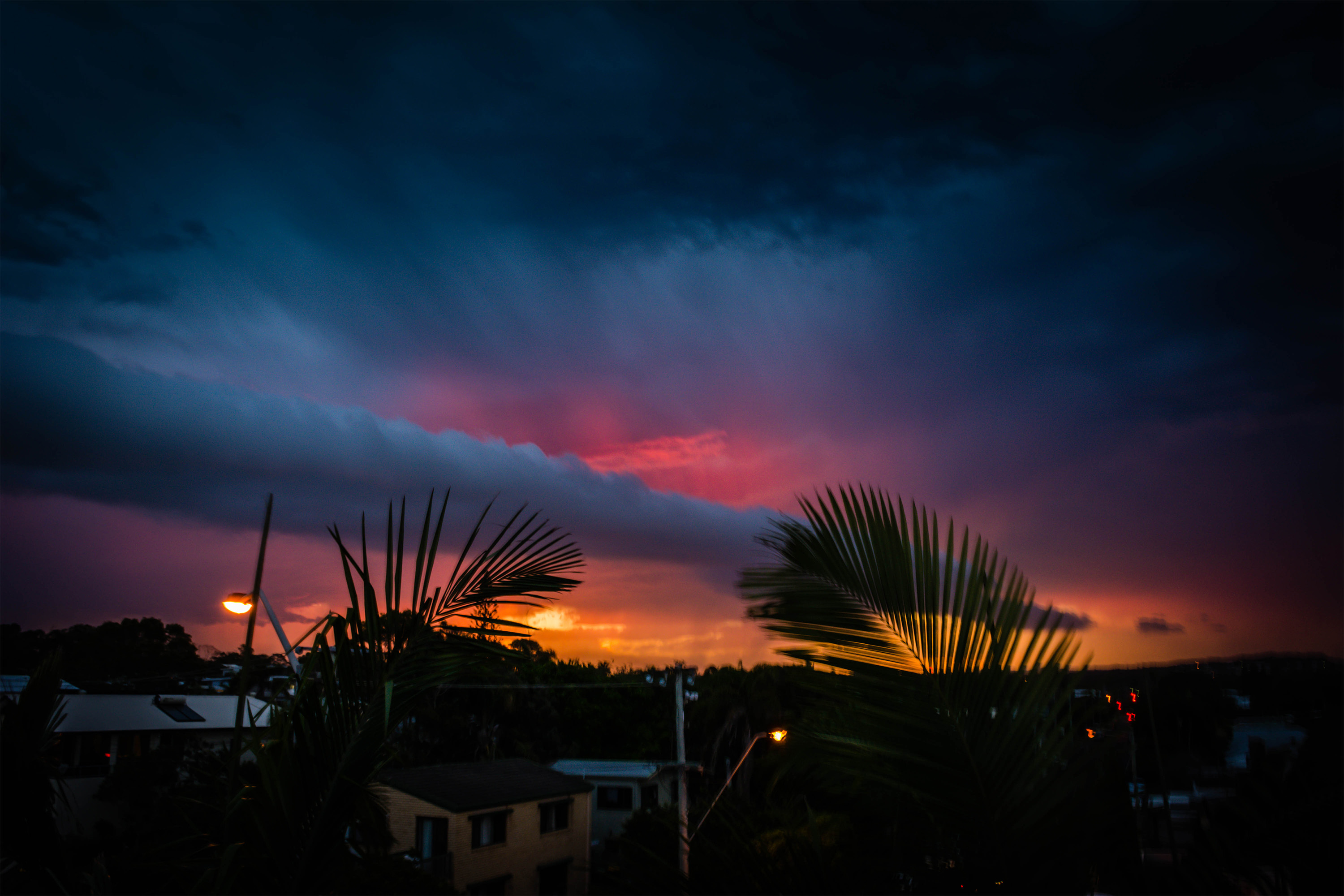 Sunset Before The Storm.