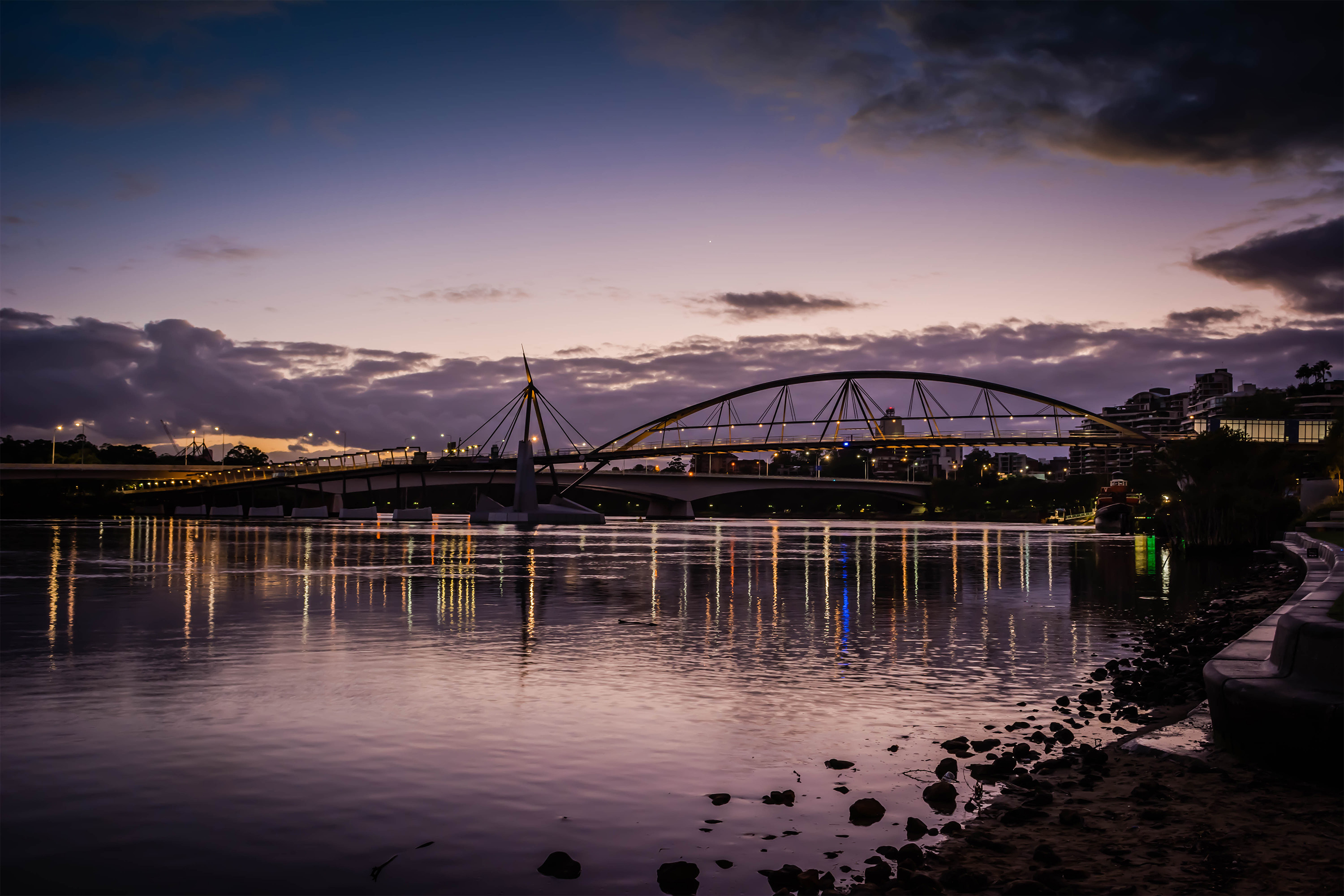 River Quay Sunrise