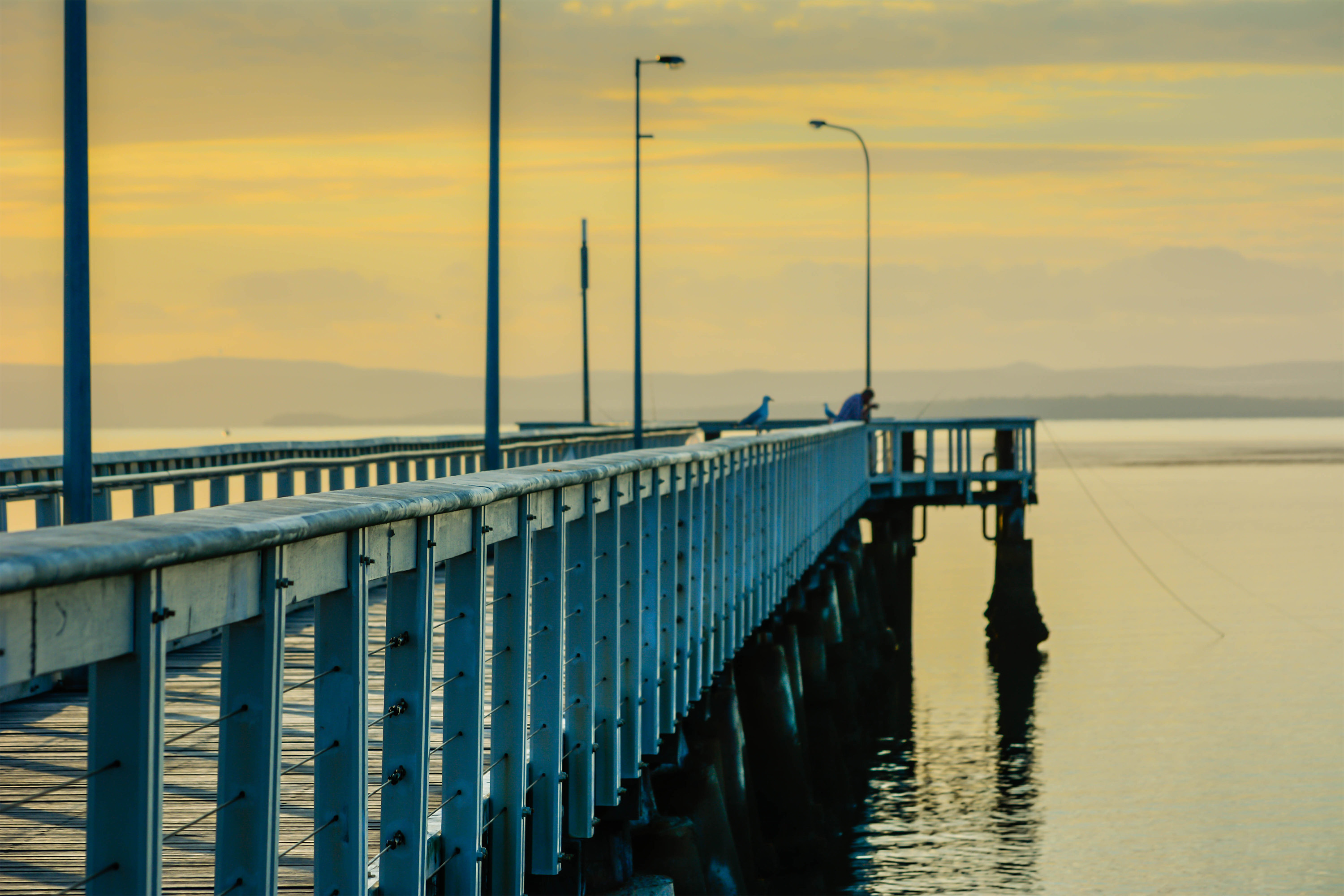 Wellington Point Jetty was originally proposed in the 1920's and opened in June 1937.It has been renovated and repaired since, however still standing in the same location.