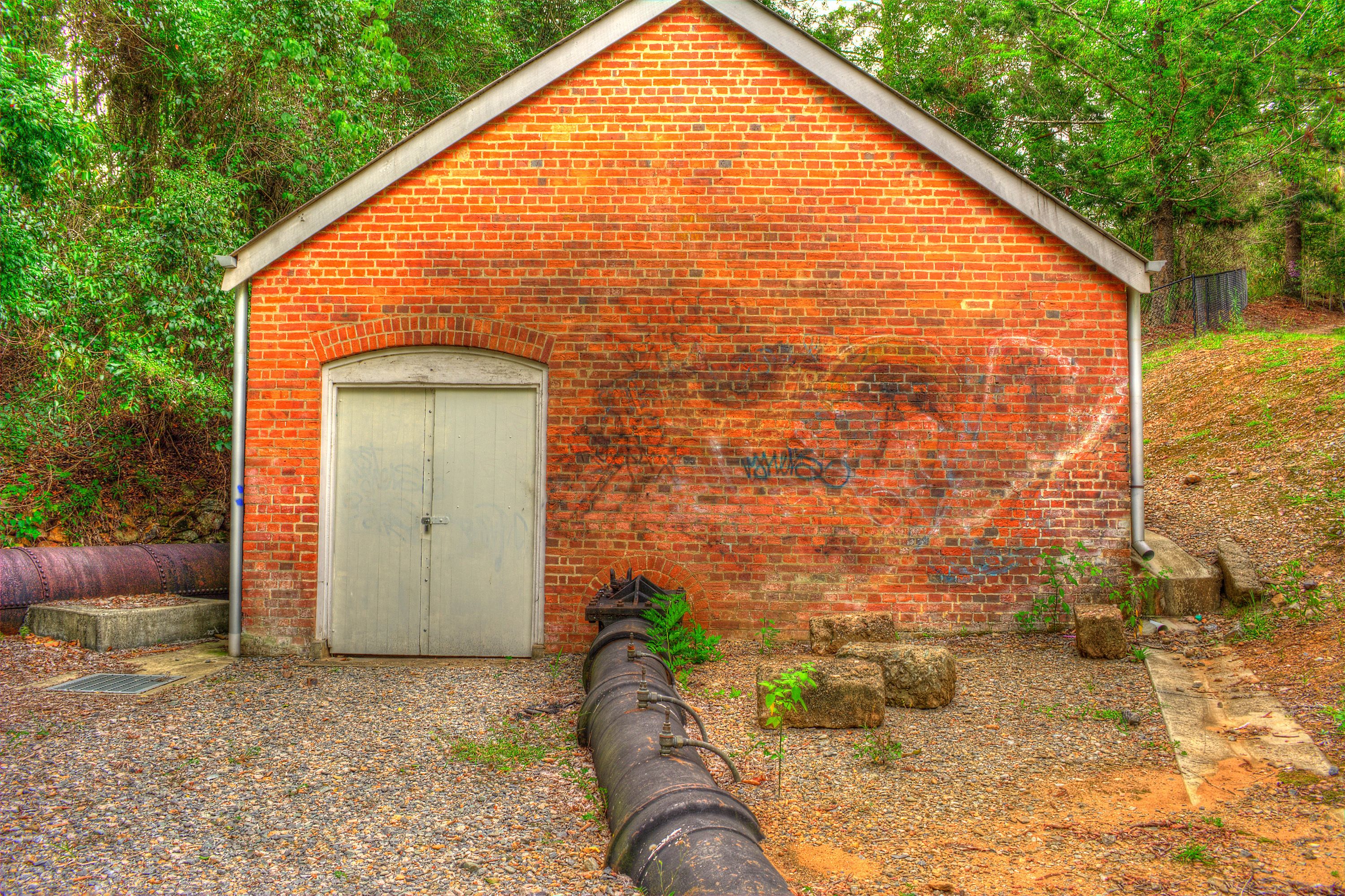 Building Below Gold Creek Dam