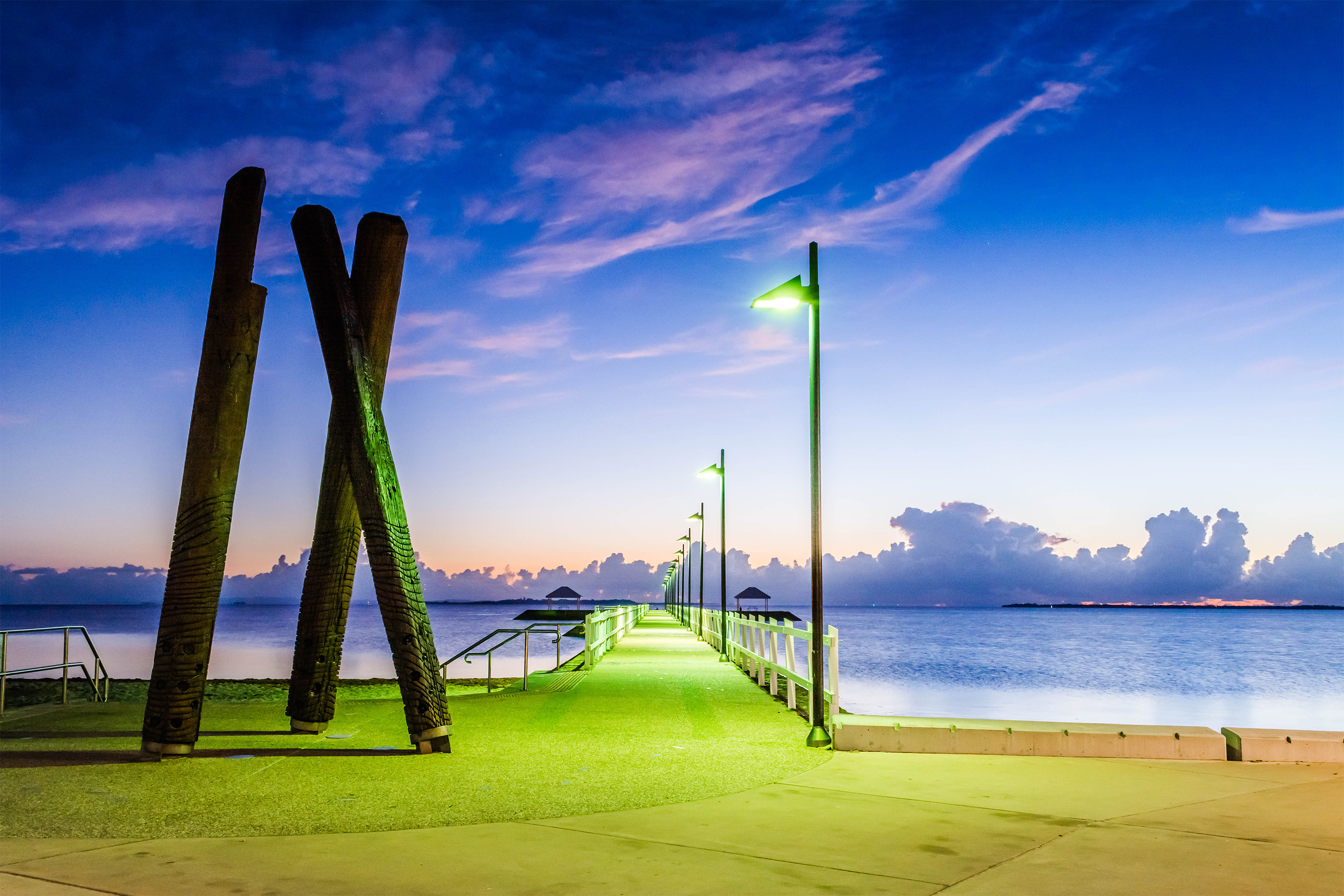 Wynnum Jetty, Quandamooka Jetty-Art