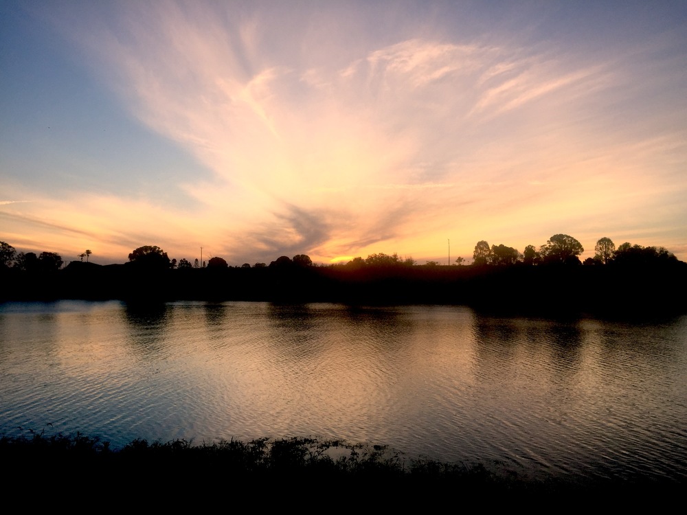 Sunset at Bucca Weir