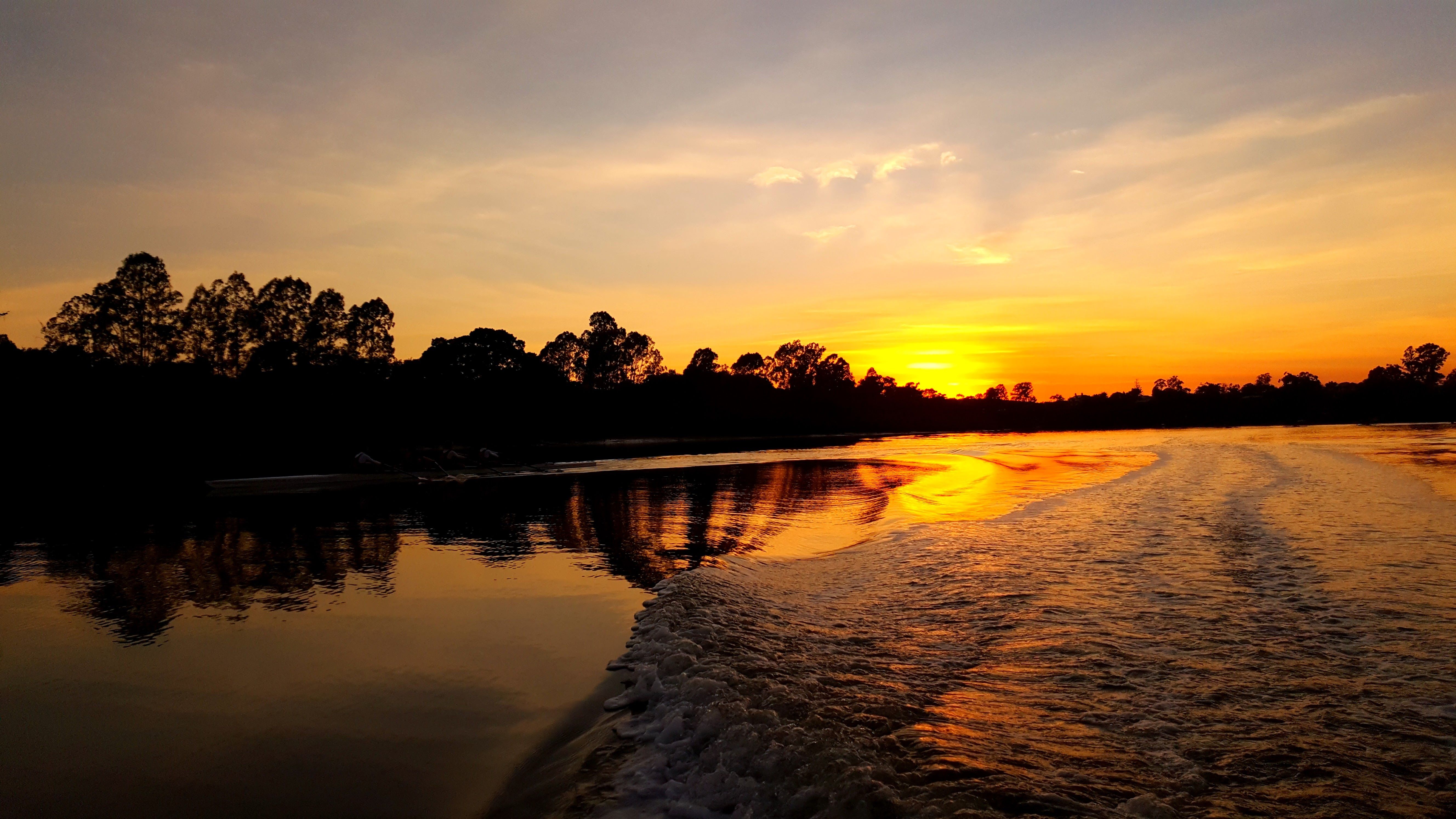Magic Morning on the Brisbane River Rowing