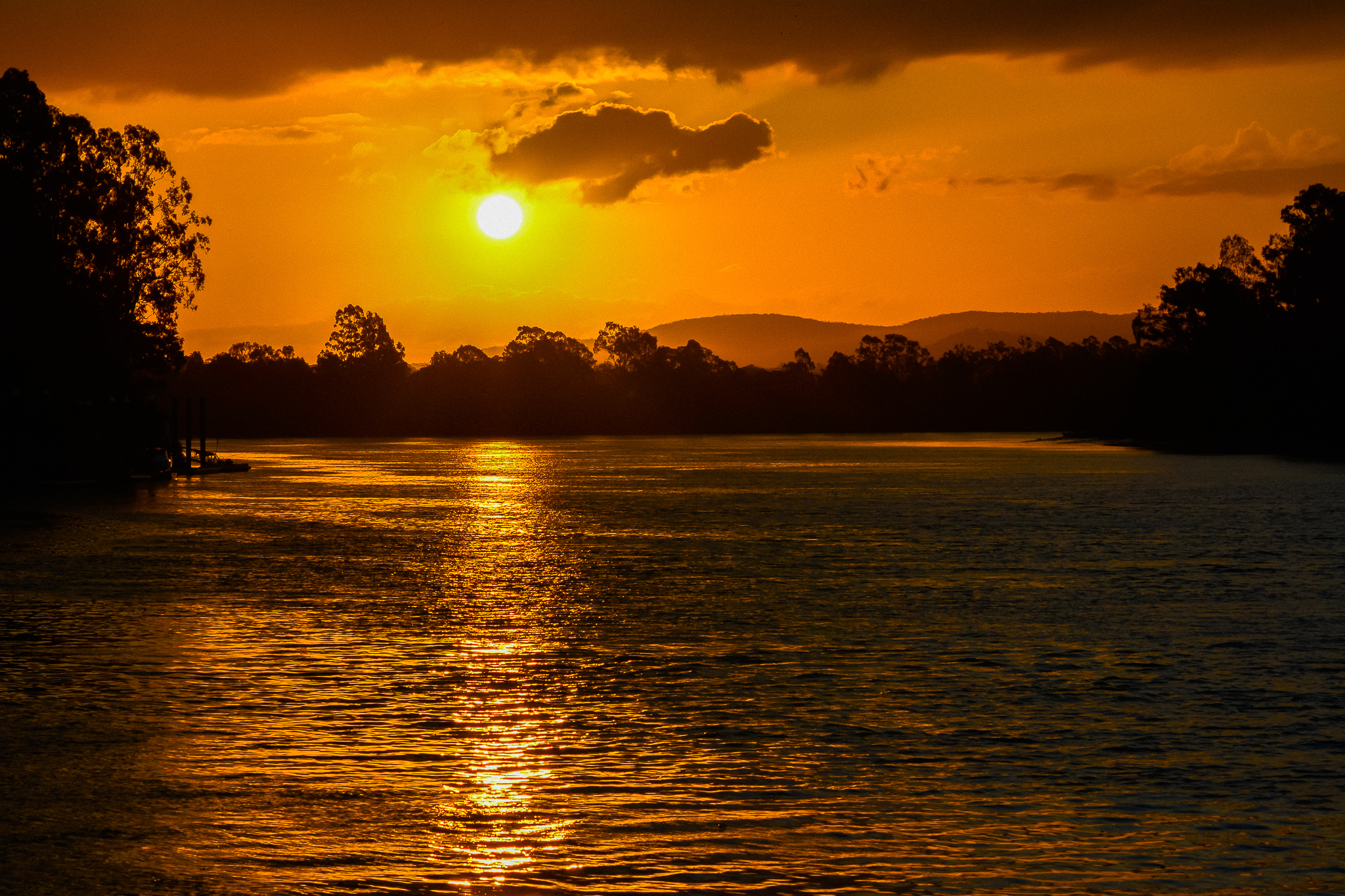 Magic Afternoon By The Brisbane River, Tennyson