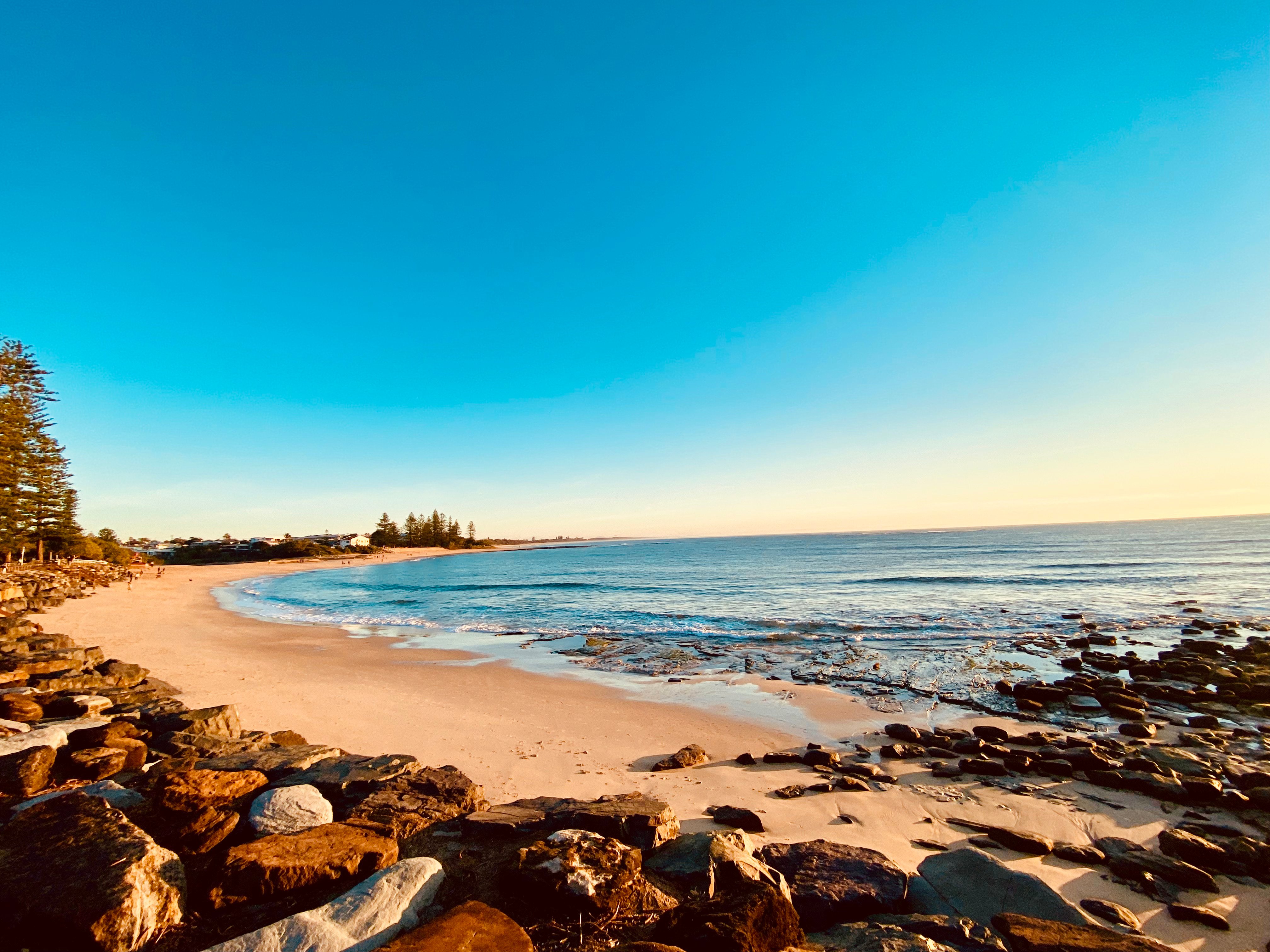 Morning at Moffat Beach, Queensland, Australia. 16 June 2021
