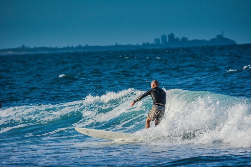 Surf's Up at Moffat Beach, Queensland!