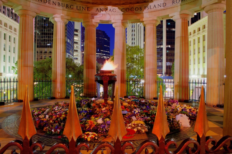 Shrine of Remembrance, ANZAC Square Brisbane