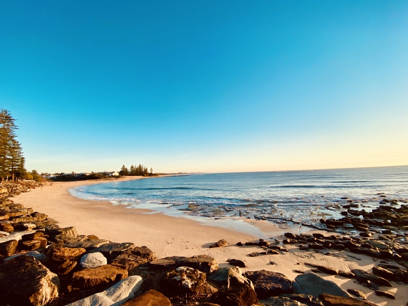 Morning at Moffat Beach, Queensland, Australia. 16 June 2021